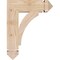 Ekena Millwork Thorton Arts & Crafts Smooth Bracket, Douglas Fir, 3 1/2"W x 14"D x 18"H BKT04X14X18THR03SDF - alternate 4